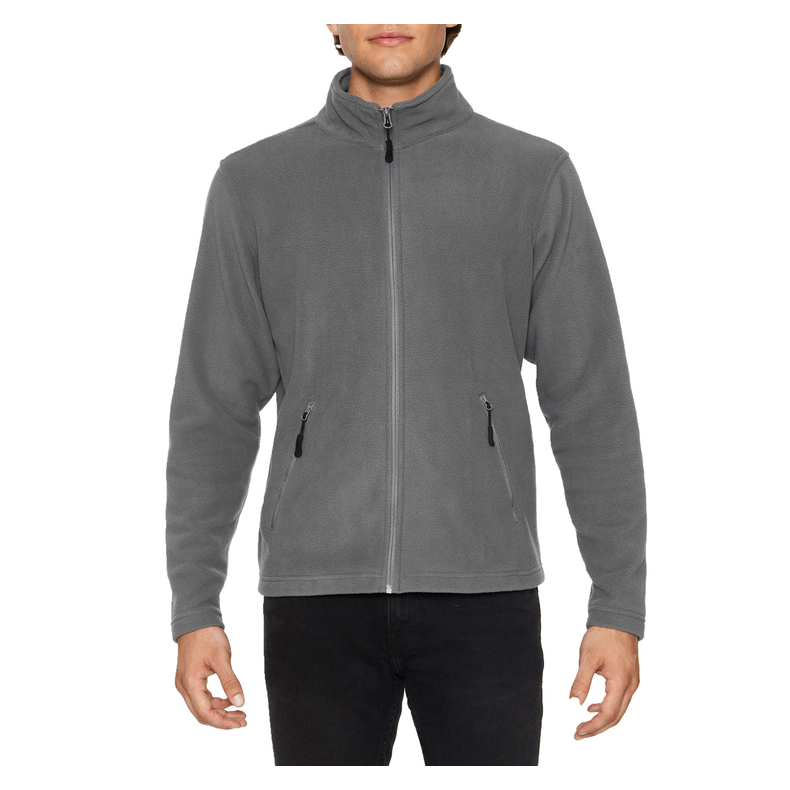 Реглан з мікрофлісу на блискавці Hammer 280, TM Gildan : Тотобі